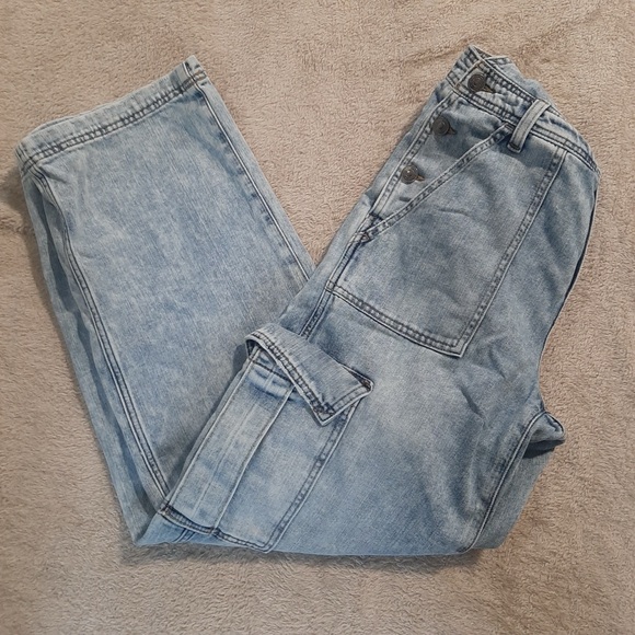 Denim Overalls with Adjustable Straps - Picture 4 of 4